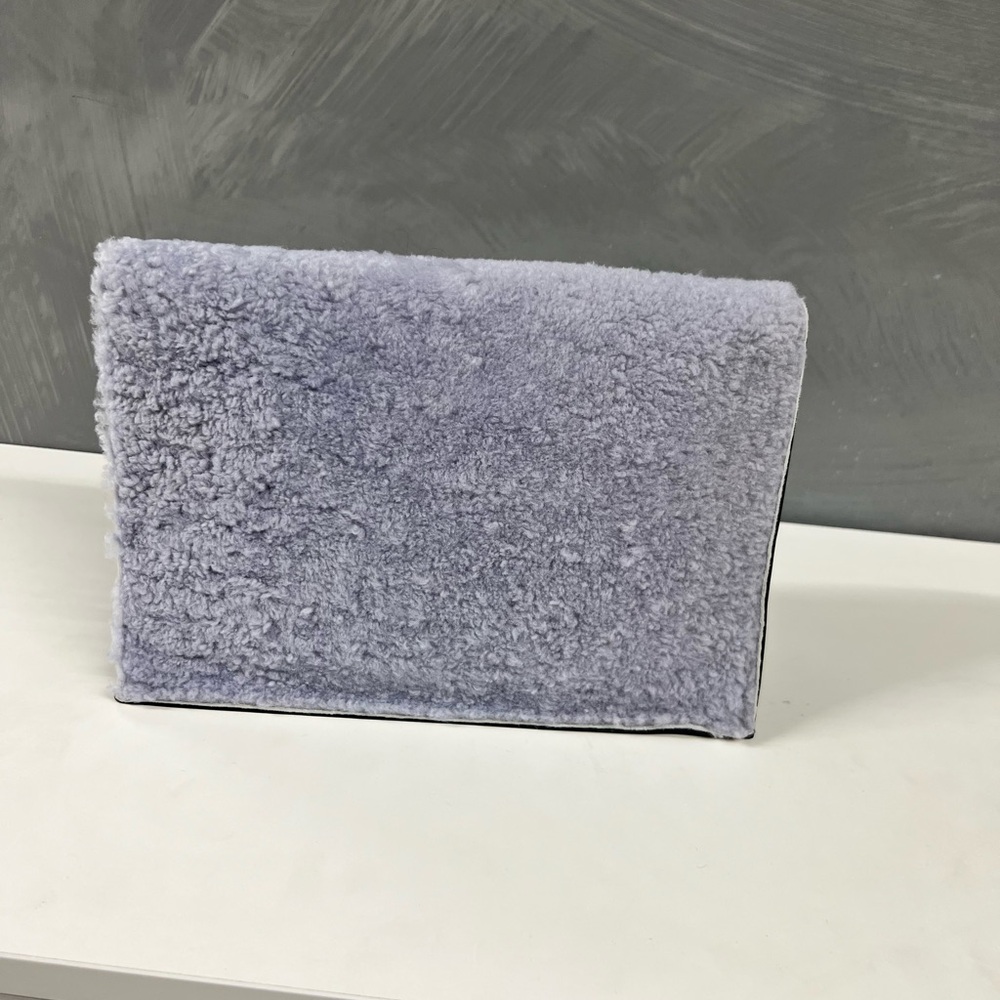 Proenza Schouler Lavender Shearling Clutch - Picture 3 of 10